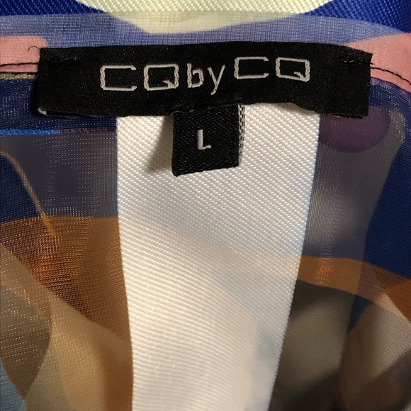 CQbyCQ multicolour sheer blouse - Picture 4 of 5